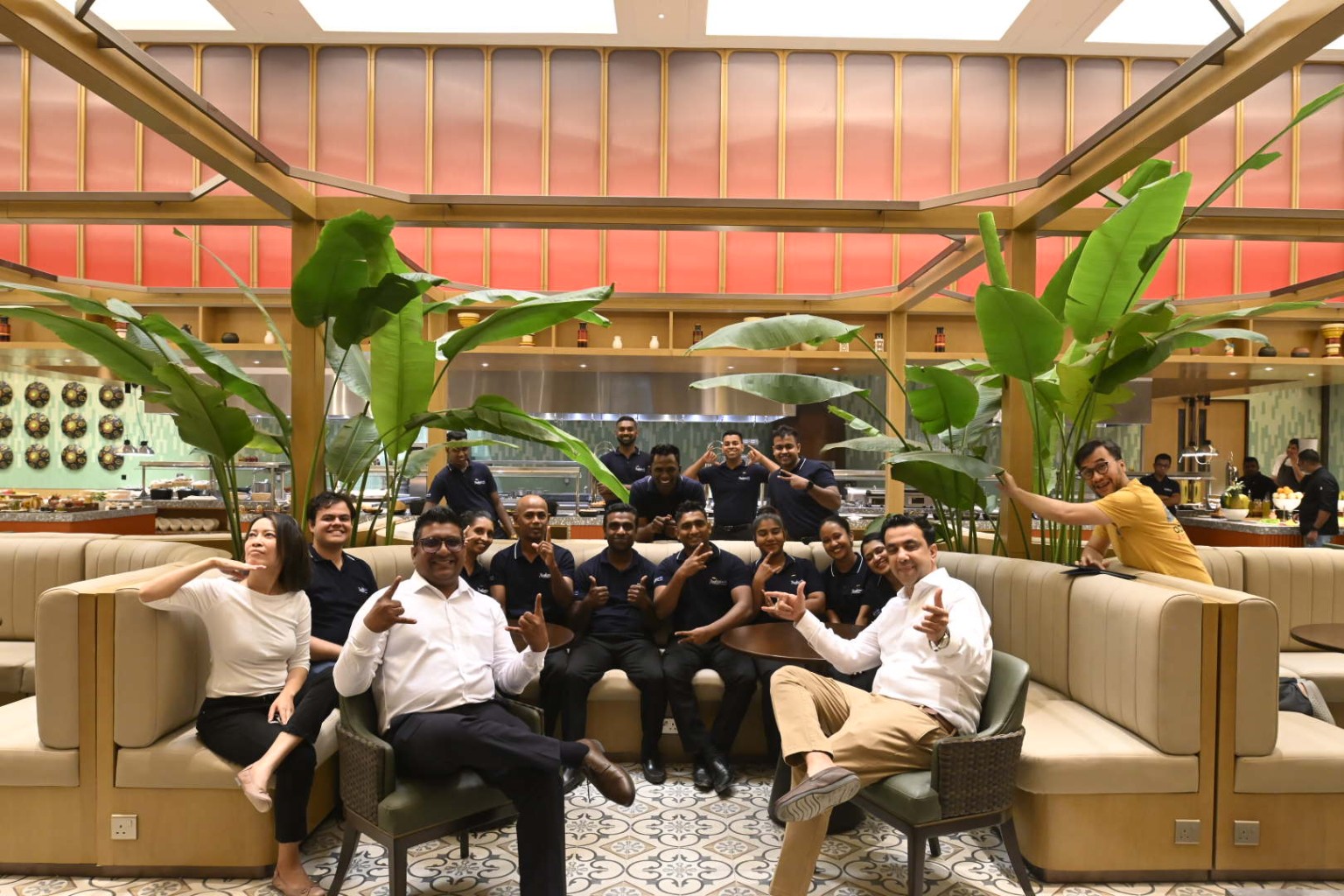 PharadonPhap celebrating the final day of an eight-day hotel photography assignment with the Radisson Blu Galadari Colombo team